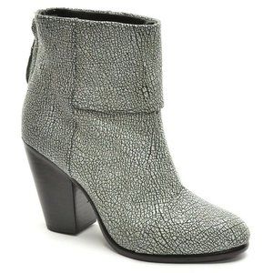 rag & bone Newbury Iron Pattern Ankle Boot 37 New